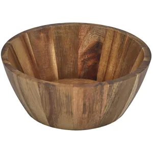 HOME DECO FACTORY Lot de 6 Coupelles "Acacia" 16cm Marron