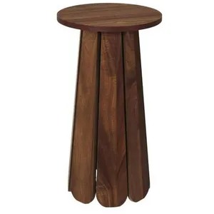 Comparateur de prix : HOME DECO FACTORY Table d'Appoint Design "Will" 55cm Marron