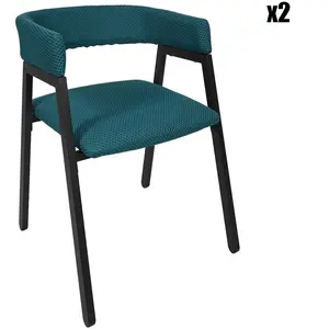 FAUTEUIL DESIGN ATOME BLEU