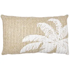 Coussin Palmier 30x50cm pas cher