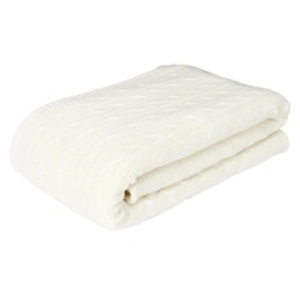 Home Deco Factory - Plaid sherpa torsade beige - 120x150 cm T.U