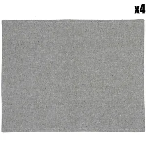 Comparateur de prix : Home Deco Factory - 4 Sets de table vert de gris - 45x35 cm T.U