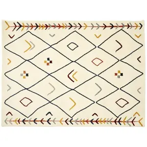 Comparateur de prix : Paris Prix Tapis Déco Berbère Djerba 150x200cm Beige
