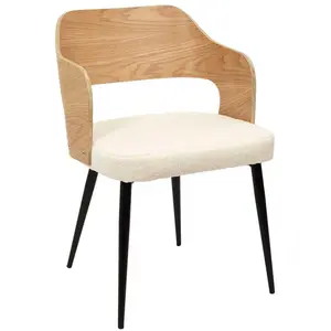 PARIS PRIX Fauteuil assise bouclette Loki