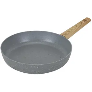 Poêle Aluminium "Forgé" 28cm Gris pas cher