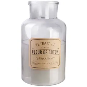 - Bougie parfumée Apothicaire 14.5 x 25.7 cm Fleur de coton pas cher