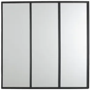 Miroir Atelier Metal 61.5X61.5cm Deco Deco Murale Miroir pas cher