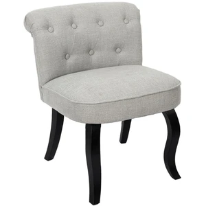 PARIS PRIX The Home Deco Factory - Fauteuil en tissu Eleonor