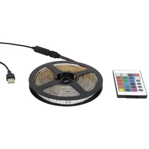 NORTHIX Home Deco Factory - Ruban LED télécommandé transparent - 500x0.2x1 cm T.U pas cher