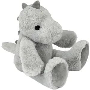The Home Deco Kids - Peluche en polyester 30 cm Dinosaure pas cher