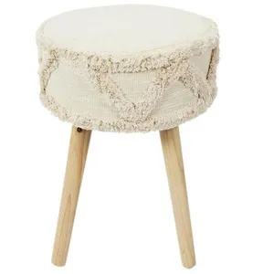 Comparateur de prix : CMP - PARIS Tabouret ethnique pieds bois Mirage - Beige