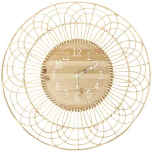 CMP RELOJ PARED D.70 CM RATÁN pas cher