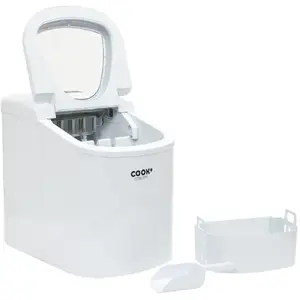 Cook Concept - Machine à glaçons blanche - 32.8x35.8x24.2 cm T.U pas cher