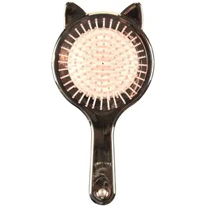 Brosse à Cheveux "chat" 19cm Rose Gold - Paris Prix pas cher