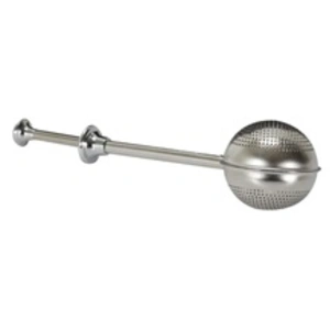 Non communiqué Boule à Thé à Piston Inox 18cm Argent pas cher