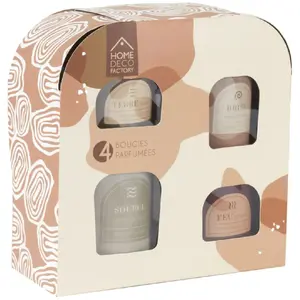 COSMETIC CLUB Coffret bougies parfumées - Quatre éléments - 4 produits - 130 g pas cher