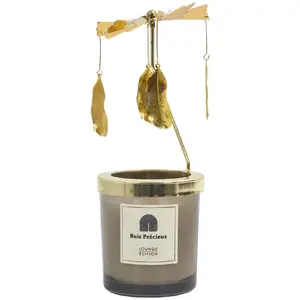 Comparateur de prix : COSMETIC CLUB Home Deco Factory - Bougie parfumée Carrousel noir/doré - 7x8x7 cm T.U