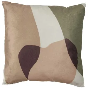 Comparateur de prix : Home Deco Factory - Coussin Sherpa imprimé multicolore - 40x40 cm T.U