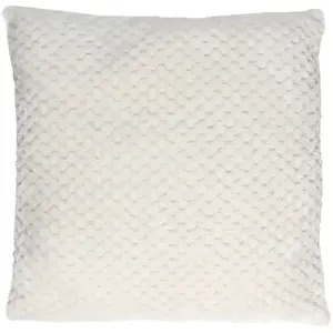 Comparateur de prix : Mobilibrico - Coussin Blanc Nid d Abeille 40x40cm M8 A1/m8