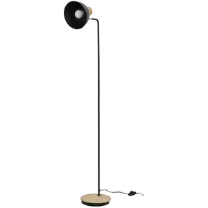 Comparateur de prix : Lampadaire Industriel - Jarred - Noir - 145cm - Métal - E27