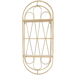 Comparateur de prix : HOME DECO FACTORY - HD0231 - Etagere Murale Deco Java
