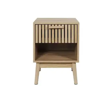 Comparateur de prix : Chevet - KLAUS - Klaus - Bois - 1 tiroir - Contemporain - Design moderne