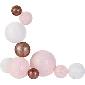 The Home Deco Light GUIRNALDA LUZ 10 LED ROSA