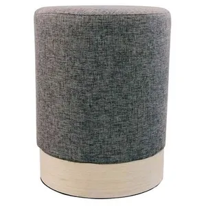 Comparateur de prix : Pouf scandinave HOME DECO Factory - 30 cm - Anthracite M1 HD6371