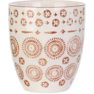 Comparateur de prix : HOME DECO FACTORY Saveur et dégustation - 4 Mugs design ethnique Mirage - 250 ml - Blanc - Mirage