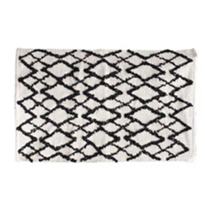Comparateur de prix : The Home Deco Factory - Tapis berbère en relief 60x90 cm fond beige