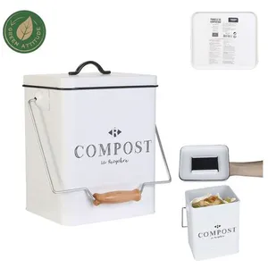 Comparateur de prix : Cook Concept - Poubelle de cuisine à compost vintage 5 litres