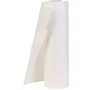 Non communiqué Paris Prix - Lot De 2 Rouleaux Essuie-tout réutilisable 28cm Blanc pas cher