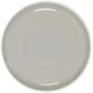 Comparateur de prix : THE HOME DECO FACTORY Assiette Bicolore Grise 20cm Art de la Table Vaisselle Assiette