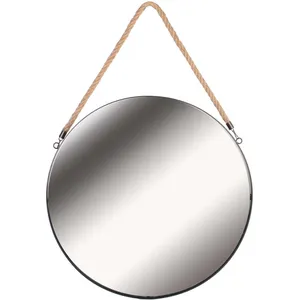 Comparateur de prix : THE HOME DECO FACTORY ESPEJO D.50 CM C/ASA DE CUERDA