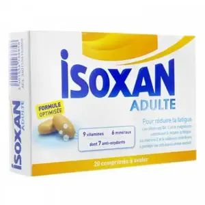Isoxan Vitalité Adulte 20 comprimés à avaler pas cher