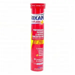 ISOXAN ACTIFLASH + 20 Comprimés à croquer pas cher