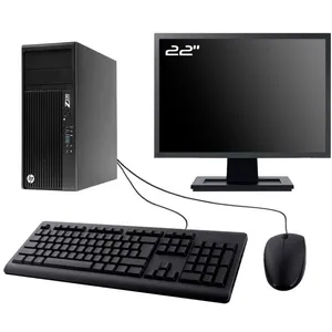 PC HP Workstation Z230 Tour Ecran 22 Intel I5-4570 RAM 8Go SSD 2To W11