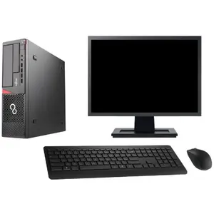 PC Fujitsu E720 DT Ecran 19" Intel G3220 RAM 4Go Disque 250Go Windows ... pas cher