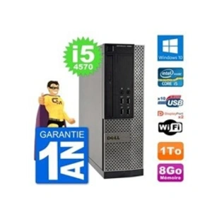 Dell Pc optiplex 7020 sff intel i5-4570 ram 8go disque dur 1to windows 10 w... pas cher