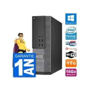 Dell Pc optiplex 7020 sff intel g3220 ram 16go disque dur 1to windows 10 wi... pas cher