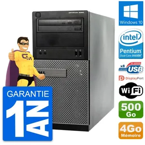 PC Tour Dell OptiPlex 3020 Intel G3220 RAM 4Go Disque Dur 500Go Window... pas cher
