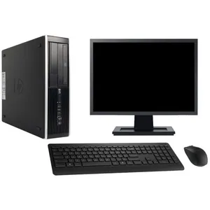 PC HP 8100 SFF Ecran 19 Core i5-650 RAM 4Go Disque 250Go Windows 10 Wifi pas cher