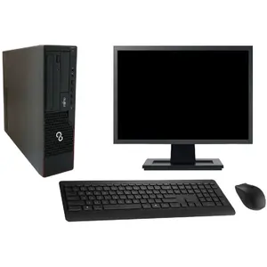 PC Fujitsu E910 DT Ecran 19" Intel i3-2100 RAM 4Go Disque 250Go Window... pas cher