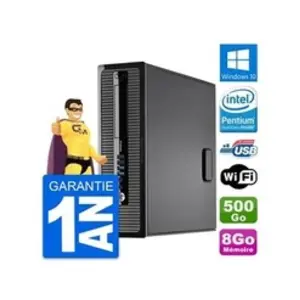 HP Pc prodesk 400 g1 sff intel g3220 ram 8go disque dur 500go windows 10 wifi pas cher