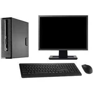 PC HP 400 G1 SFF Ecran 19" Intel G3220 RAM 8Go Disque 500Go Windows 10... pas cher