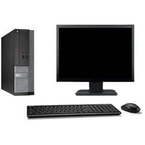 Comparateur de prix : PC DELL 3020 SFF Intel G3220 Ram 4Go Disque 250 Go Wifi W7 Ecran 19"