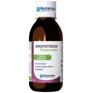 Comparateur de prix : NUTERGIA Ergystress PHYTOMINERAL S buv Fl/250ml