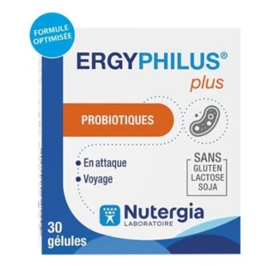 Comparateur de prix : Nutergia Ergyphilus Plus 30 gélules