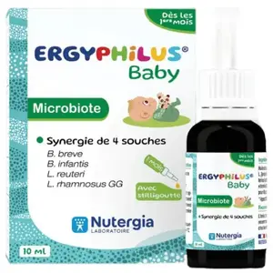 Comparateur de prix : Nutergia Ergyphilus Baby 10ml