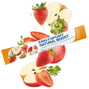 NUTERGIA Ergysport Natural Boost Fraises et Pommes 30g pas cher